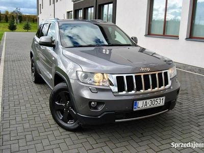 używany Jeep Grand Cherokee Zarejestrowany PL * 2 komplety Alu felg * Skóra grzana…
