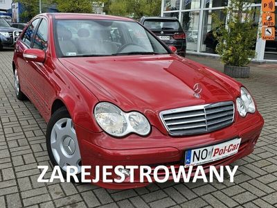 używany Mercedes C180 1.8dm 143KM 2005r. 165 000km