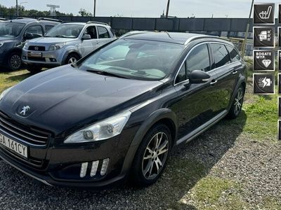 Używany Peugeot 508 RXH 163 KM (119 kW) 2013 Szary Sedan/Limuzyna