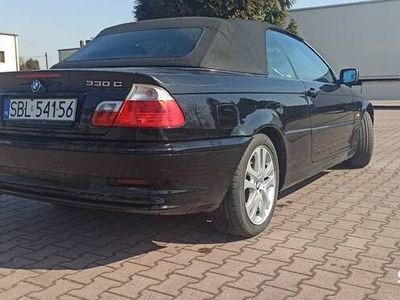 używany BMW 330 Cabriolet e46 330 m54b30 cabrio czarna e46 m54b30 czarna