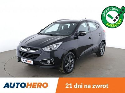 używany Hyundai ix35 grzane fotele/ półskóra/ PDC/ bluetooth/ tempomat