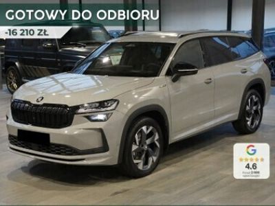 Szary Używany 2024 Skoda Kodiaq SportLine SUV | 256 530 zł
