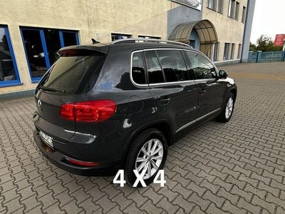 używany VW Tiguan TiguanLift 2.0TDI 2014r Skóra 4x4 Nawigacja …