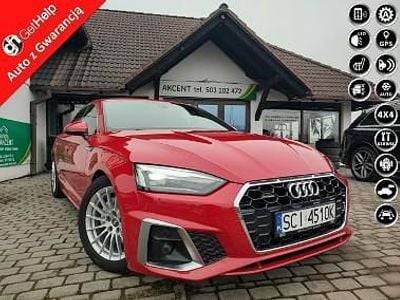 Używany Audi A5 S-Line 204 KM (150 kW) 2021 Czerwony Coupe