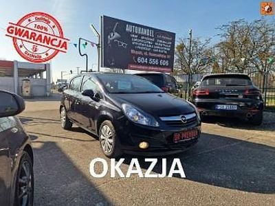 Używany Opel Corsa 90 KM (66 kW) 2009 Czarny Hatchback
