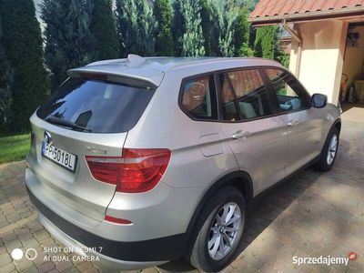 używany BMW X3 salon Polska, automat, 2kpl opon, 1 rej. 2013