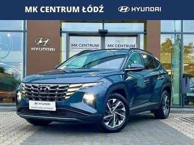 Niebieski ciemny (metalik) Używany 2024 Hyundai Tucson SUV | 109 900 zł (Uczciwa cena)