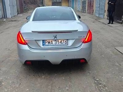 Srebrny Używany 2012 Peugeot 308 CC Kabriolet | 26 500 zł
