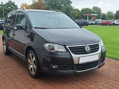 Czarny Używany 2009 VW Touran Minivan | 24 800 zł (Drogi)