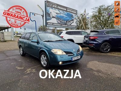 używany Nissan Primera 1.8 Benzyna 115 KM, Kamera Cofania, Alufelgi, Klima, Grzane Fotele