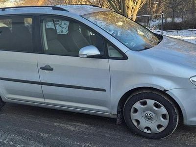 Srebrny Używany 2008 VW Touran Minivan | 5850 zł (Super Cena)