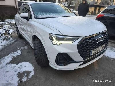 Używany Audi Q3 Sportback 150 KM (110 kW) 2021 Biały SUV
