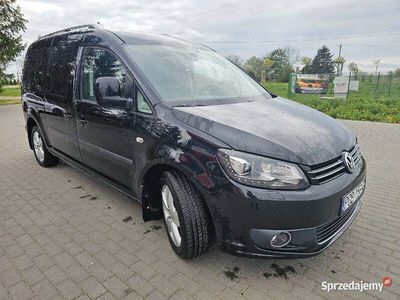 używany VW Caddy Maxi 1.6tdi 7osobowy Max Opcja Wyp zamiana