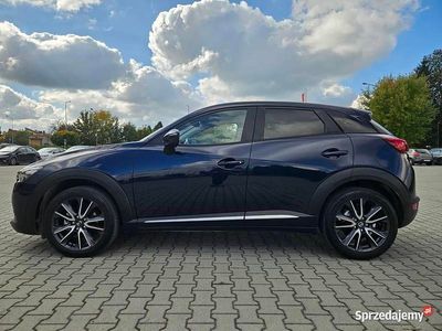 Niebieski Używany 2017 Mazda CX-3 Evolve SUV | 52 900 zł (Uczciwa cena)