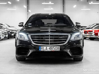 Czarny Używany 2018 Mercedes S63 AMG AMG Sedan/Limuzyna | 419 000 zł