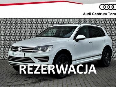 Biały Używany 2015 VW Touareg SUV | 148 900 zł