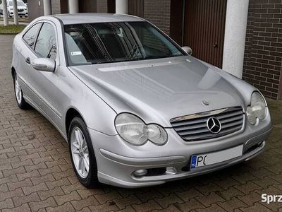 używany Mercedes C180 KOMPRESOR 2,0 PB 129KM 6 BIEGÓW ZADBANY