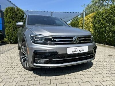 Srebrny Używany 2019 VW Tiguan R-line SUV | 114 800 zł (Drogi)
