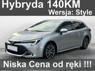 Nowe Toyota Corolla Style 140 KM (102 kW) 2025 Srebrny Kombi