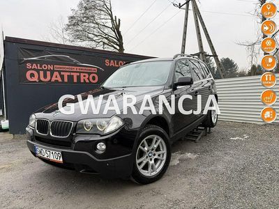 Czarny Używany 2008 BMW X3 SUV | 25 900 zł (Uczciwa cena)