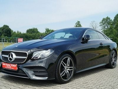 Używany Mercedes E220 194 KM (142 kW) 2017 Czarny (metalik) Coupe