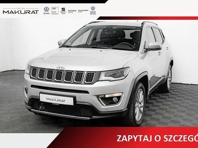 Srebrny Używany 2021 Jeep Compass Limited SUV | 85 850 zł (Uczciwa cena)