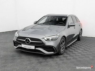 Szary (metalik) Używany 2023 Mercedes C220 AMG Kombi | 209 850 zł