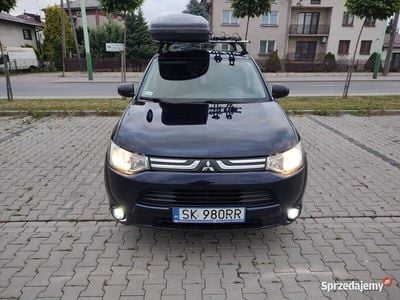 Używany Mitsubishi Outlander 2014 Granatowy SUV