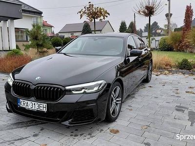 Czarny Używany 2021 BMW 518 Sedan/Limuzyna | 116 900 zł (Dobra cena)