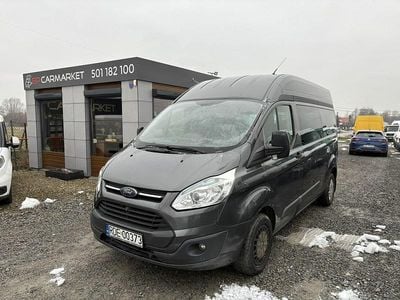 Używany Ford Transit Custom 125 KM (91 kW) 2014 Biały Sedan/Limuzyna