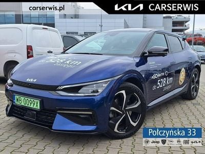 Niebieski ciemny (metalik) Używany 2022 Kia EV6 SUV | 149 990 zł