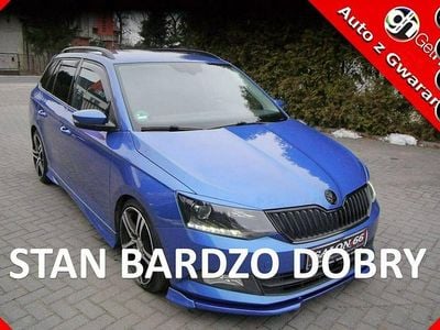 Używany Skoda Fabia RS 110 KM (80 kW) 2015 Niebieski (metalik, perła) Kombi