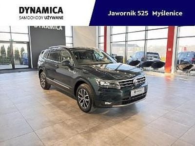 używany VW Tiguan II Comfortline 2.0TDI 150KM M6 2018 r., sal. PL, 7-mio osobowy, kpl. op