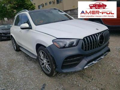 używany Mercedes GLE43 AMG AMG 2021, 3.0L, 4x4, od ubezpieczalni W16...