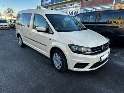 Kremowy Używany 2018 VW Caddy Minivan | 49 500 zł (Dość drogi)