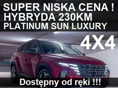 używany Hyundai Tucson 4x4 Platinum 230KM HEV Sun Luxury Dost. od r…