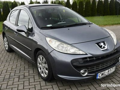 używany Peugeot 207 1,6hdi DUDKI11 Klimatyzacja,Centralka,El.szyby.kredyt,OKAZJA