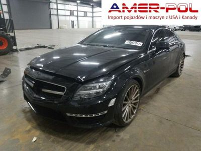 Używany Mercedes CLS63 AMG AMG 518 KM (380 kW) 2012 Czarny Sedan/Limuzyna