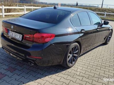Czarny Używany 2017 BMW 520 Sedan/Limuzyna | 100 500 zł (Drogi)