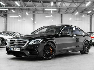 Używany Mercedes S63 AMG AMG 612 KM (450 kW) 2018 Czarny Sedan/Limuzyna