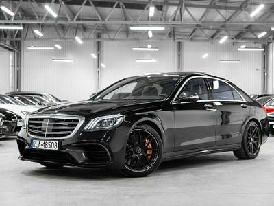Czarny Używany 2018 Mercedes S63 AMG AMG Sedan/Limuzyna | 419 000 zł
