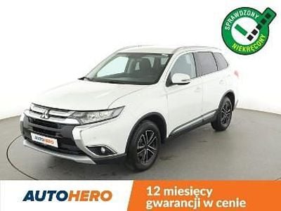 używany Mitsubishi Outlander klima auto grzane fotele multifunkcja bluetooth