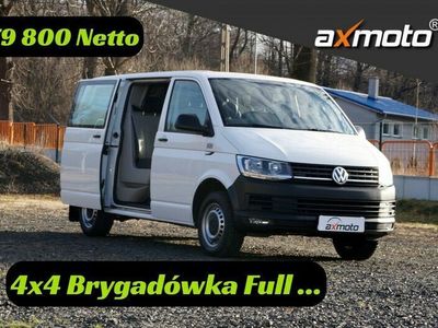 używany VW Transporter 4 Motion 4x4 Webasto Klima Podgrzewane siedzenia 5 osób