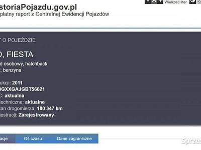 Inny kolor Używany 2011 Ford Fiesta Hatchback | 15 900 zł (Uczciwa cena)