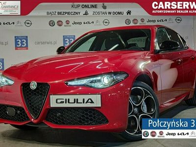 używany Alfa Romeo Giulia Veloce 2.0 280 KM Q4 AT | Czerwona / Czarna skóra | MY22