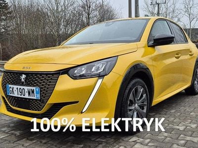 Żółty (metalik, perła) Używany 2022 Peugeot e-208 Hatchback | 38 800 zł