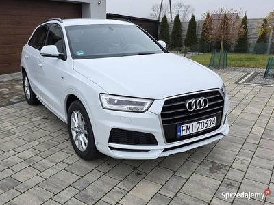 Biały Używany 2017 Audi Q3 S-Line SUV | 57 900 zł