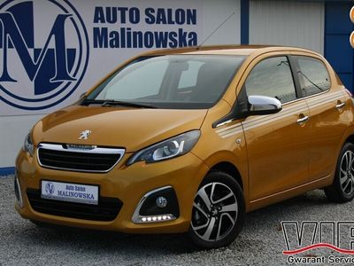 używany Peugeot 108 17 Tys.Km 1.2 VTi 82KM Tablet Kamera Klima Led …