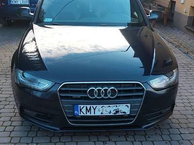 Granatowy Używany 2014 Audi A4 S-Line Kombi | 49 900 zł (Uczciwa cena)