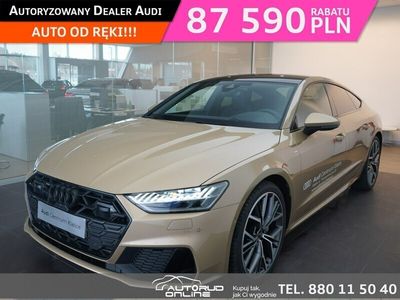 Beżowy (metalik) Używany 2024 Audi A7 Hatchback | 329 900 zł